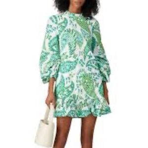 STAUD PAISLEY CAROLINA DRESS SIZE 2!